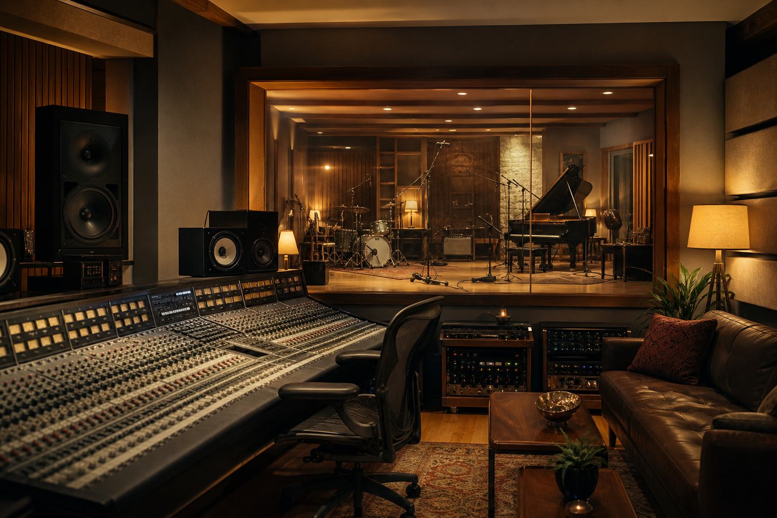 Regia affacciata sulla live room